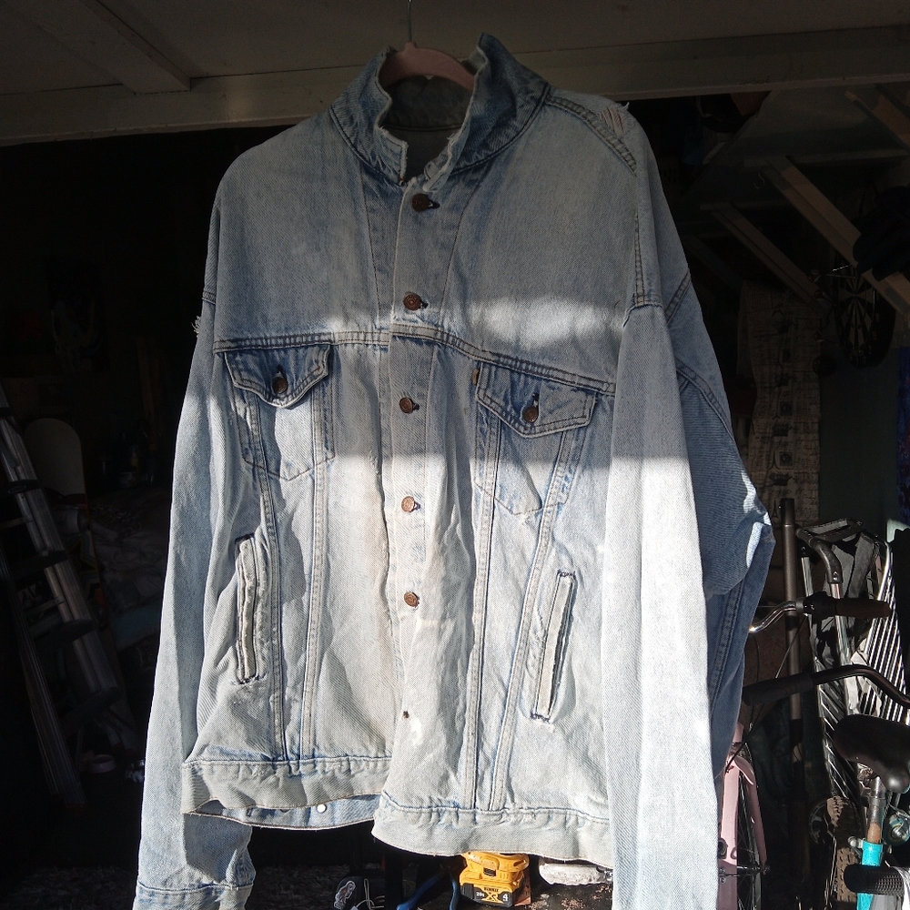 Levi's strouds and company vintage denim jacket